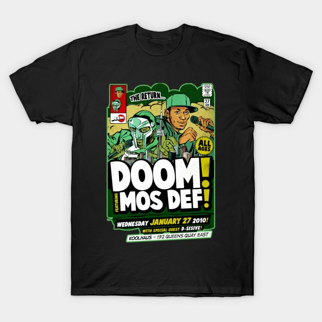 mf doom mosdef T-Shirt by matilda cloud